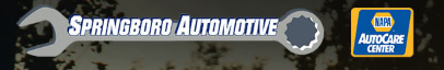 Springboro Automotive: We're #1 when your car runs like #2